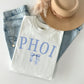 Personalized Mama with coquette bow Tee