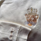 Lion/Lioness Sher/Sherni Embroidered Sweatshirt w roman numeral sleeve