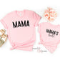 Personalized Mama and Beti Daughter Matching Tee