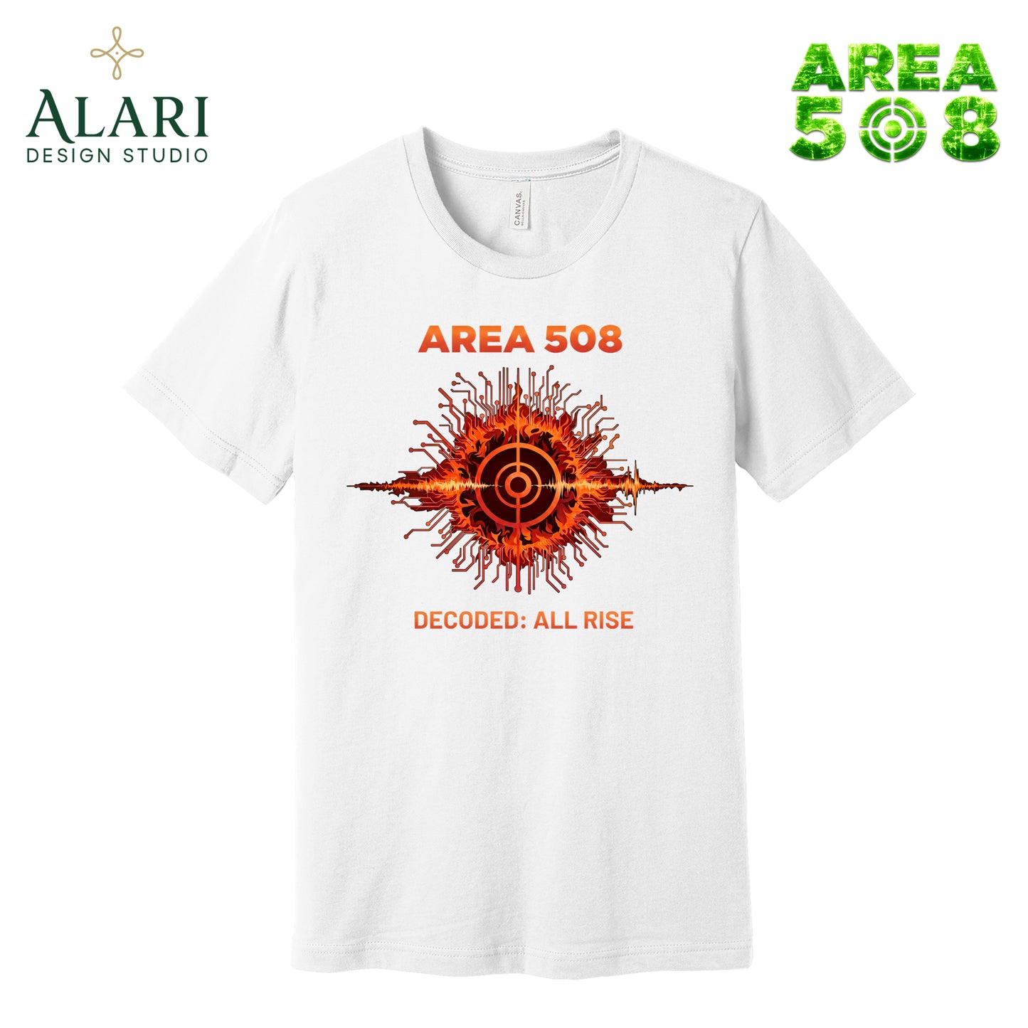 Area 508 Decoded: All Rise T-Shirt