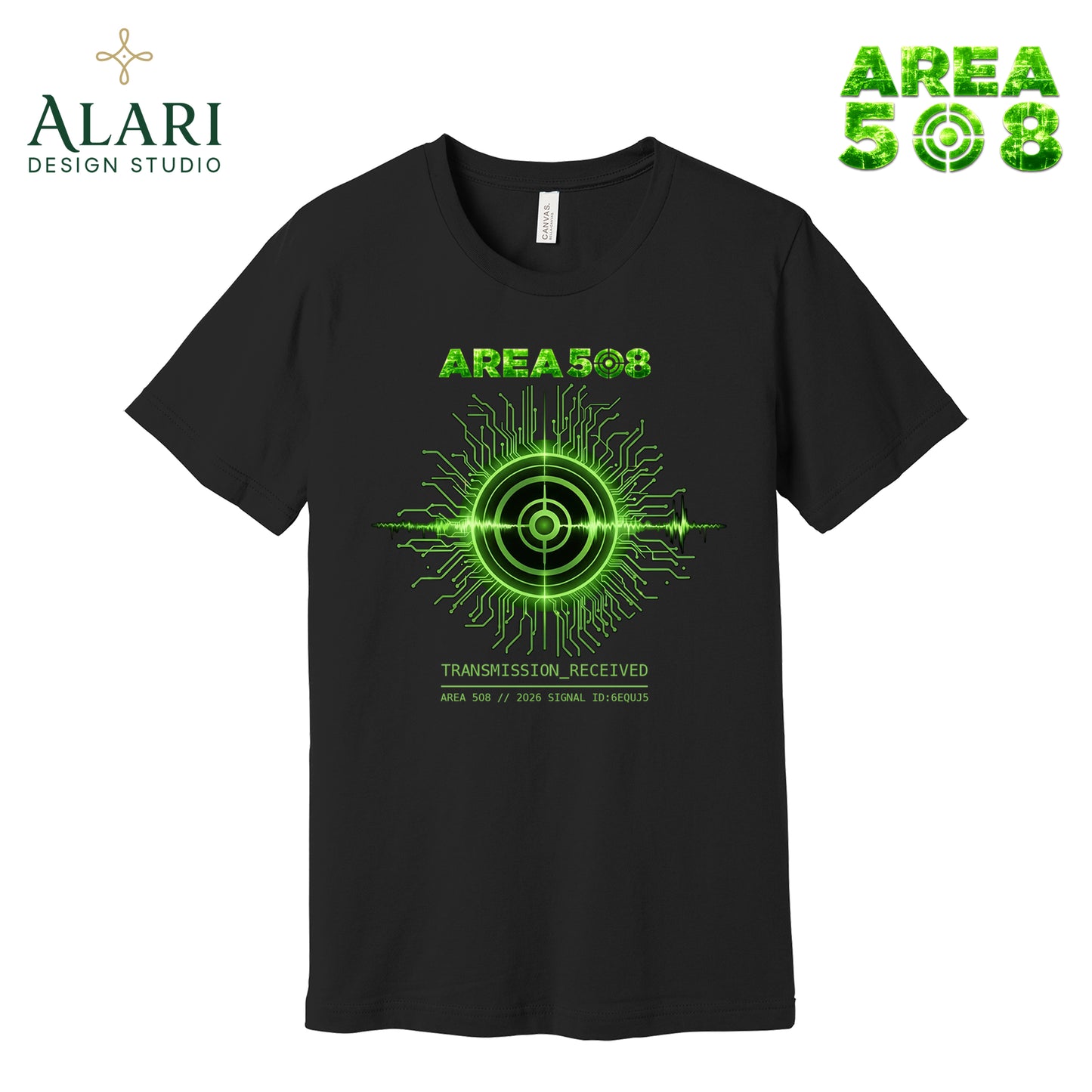 Area 508 Transmission Received T-Shirt