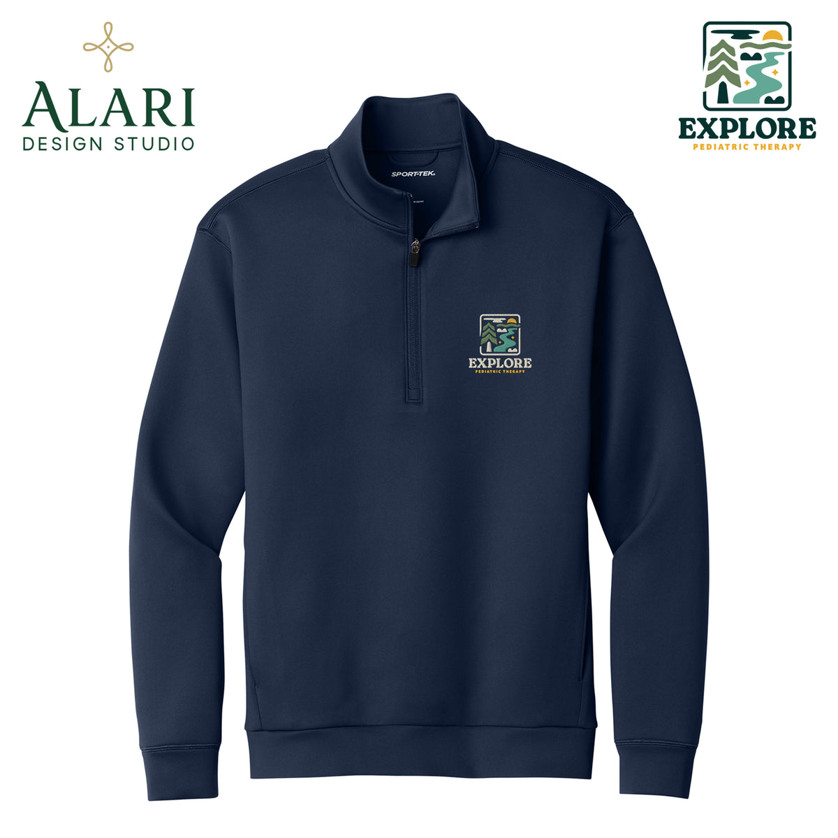 Explore Pediatrics - Pediatric Therapy Quarter Zip