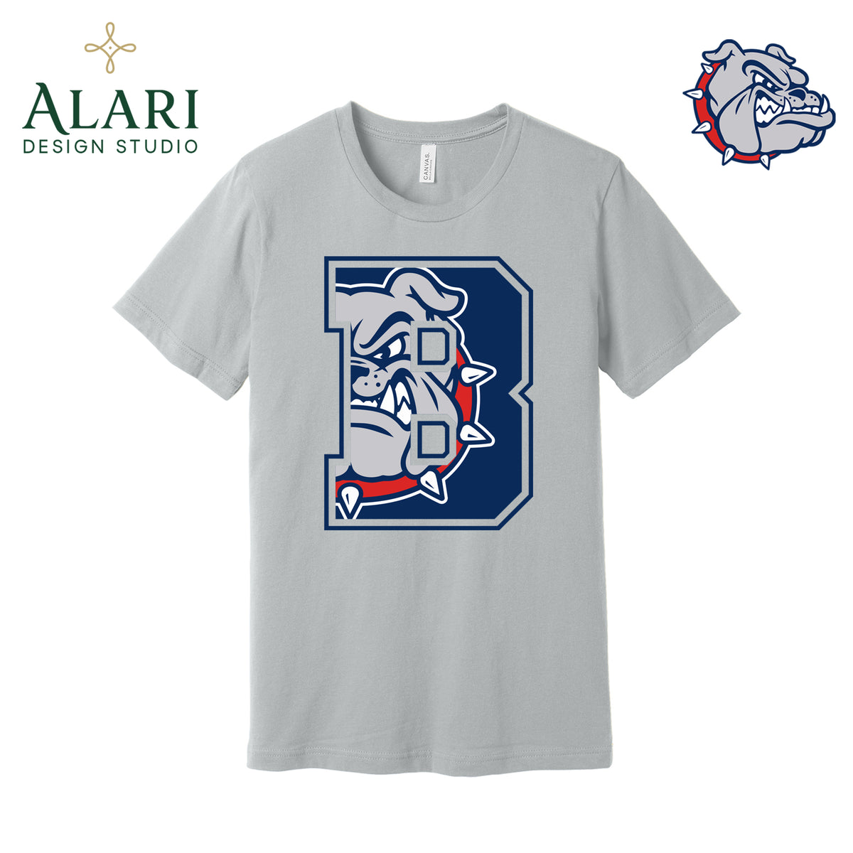 Rockland Bulldog Mascot Shirt