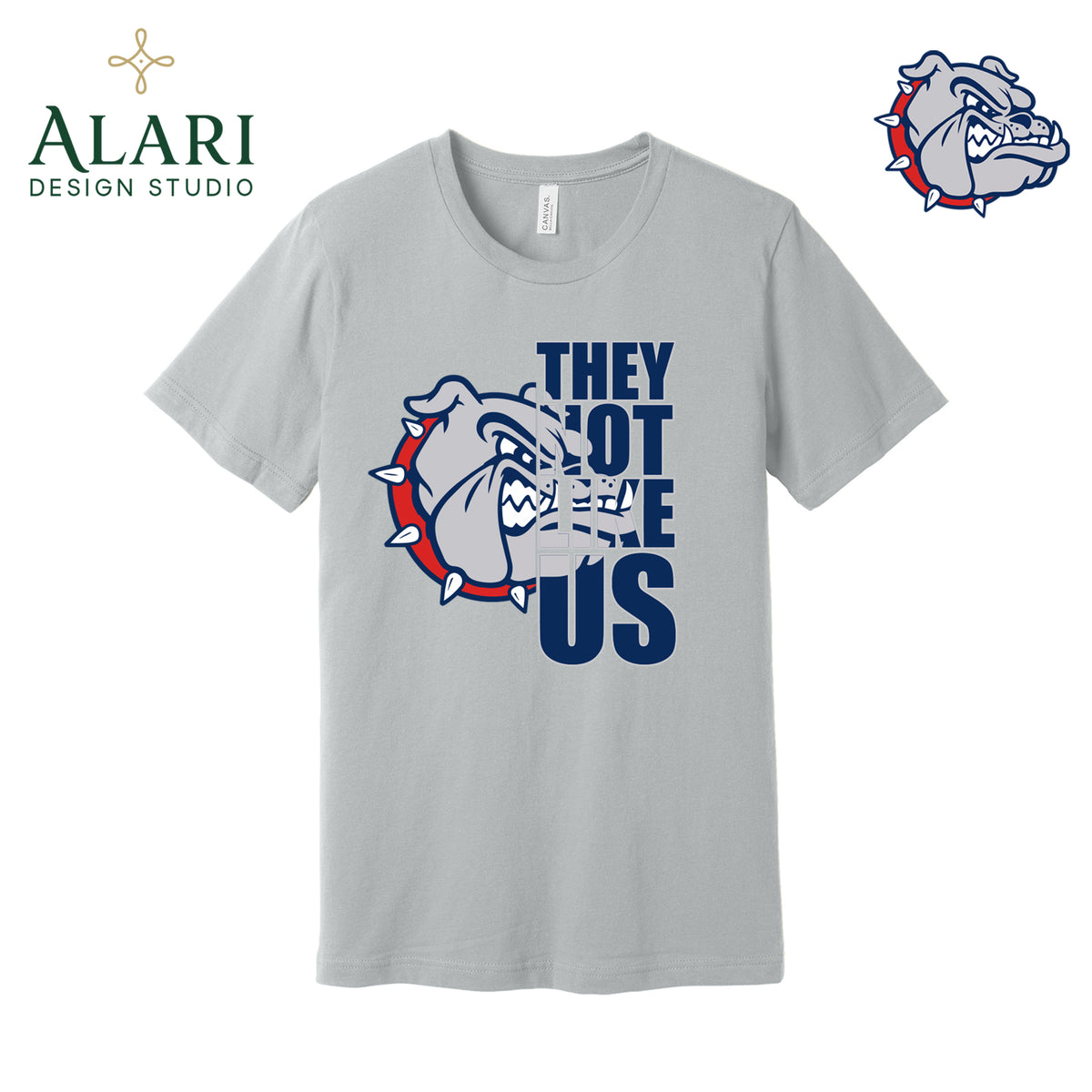 Rockland Bulldog Not like Us Shirt