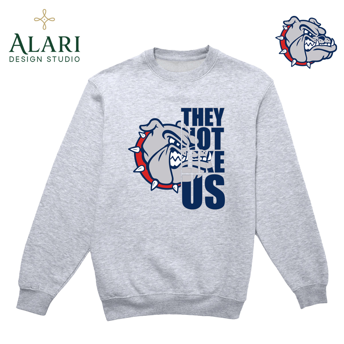Rockland Bulldog Not like Us Shirt
