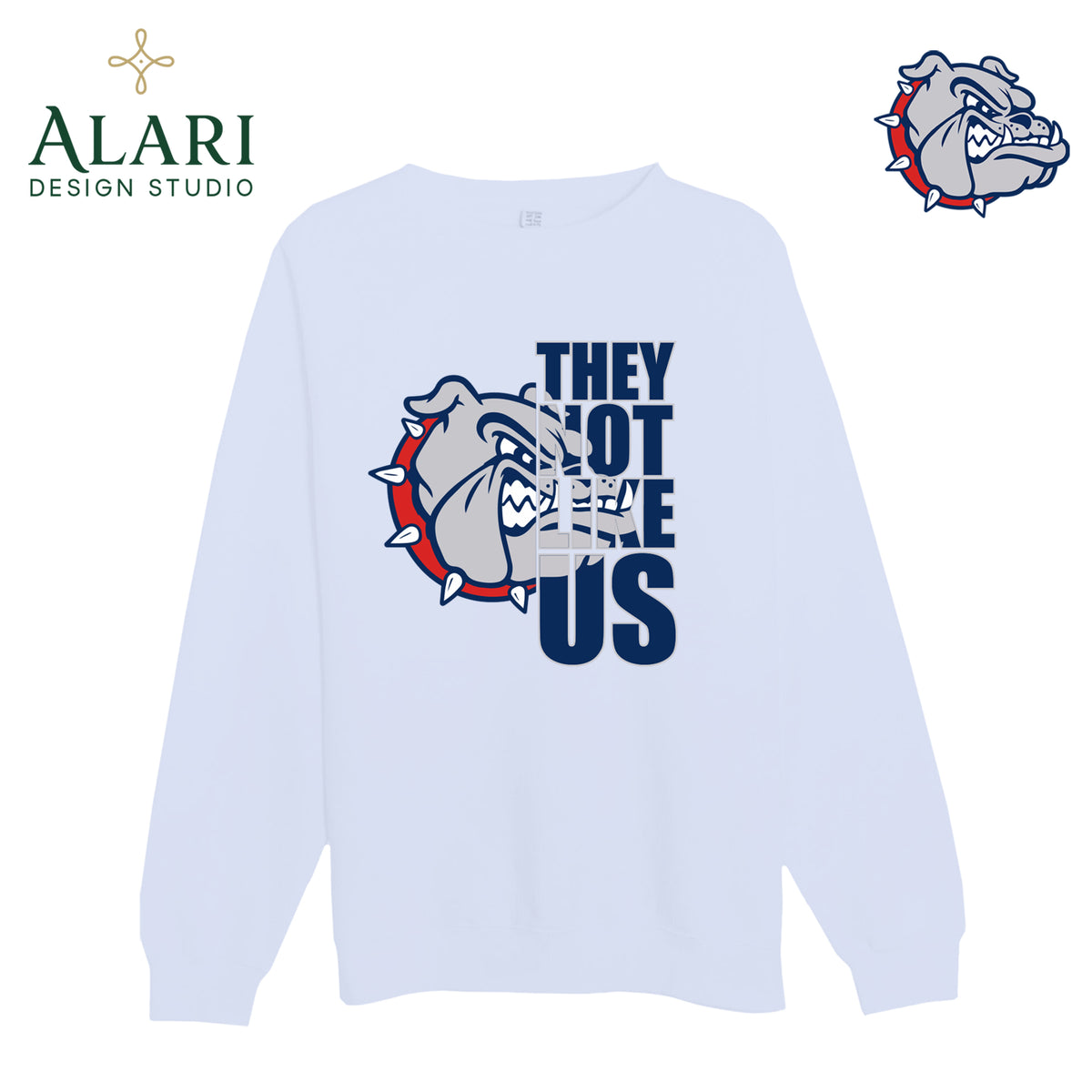 Rockland Bulldog Not like Us Shirt