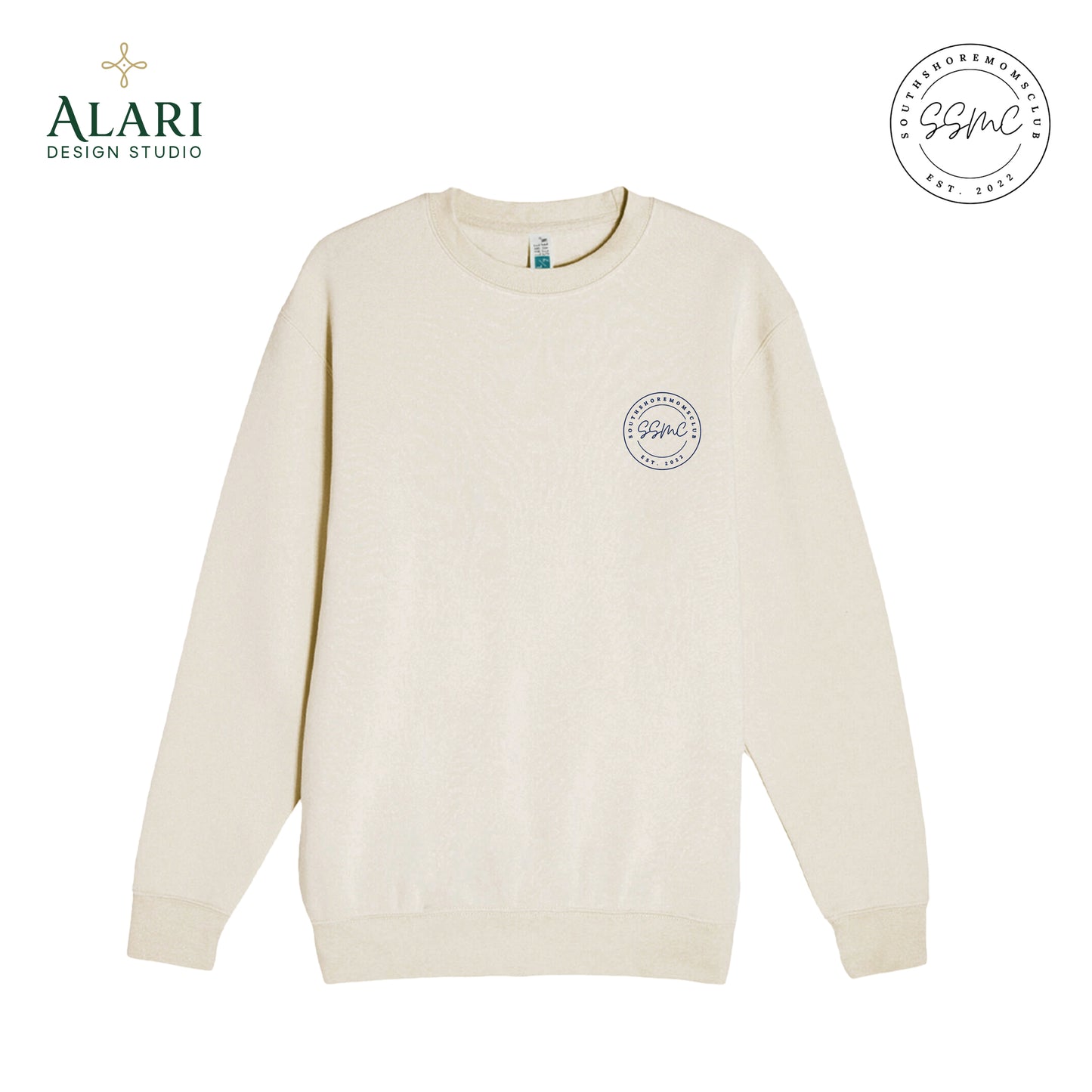 SSMC Embroidered Logo Crewneck