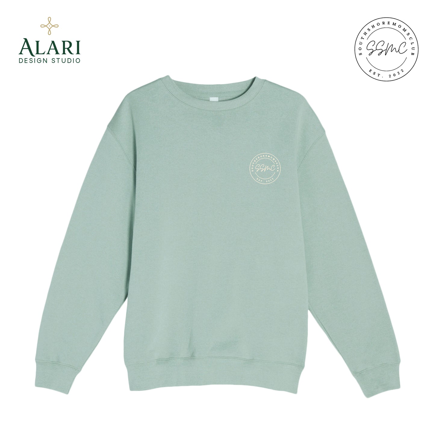 SSMC Embroidered Logo Crewneck