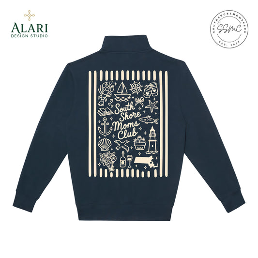SSMC Doodle  Quarter Zip