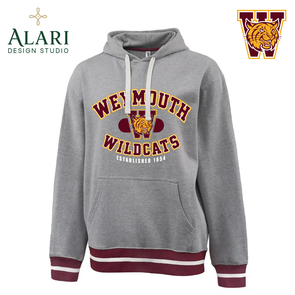 Weymouth - Wildcat est Stadium Hoodie