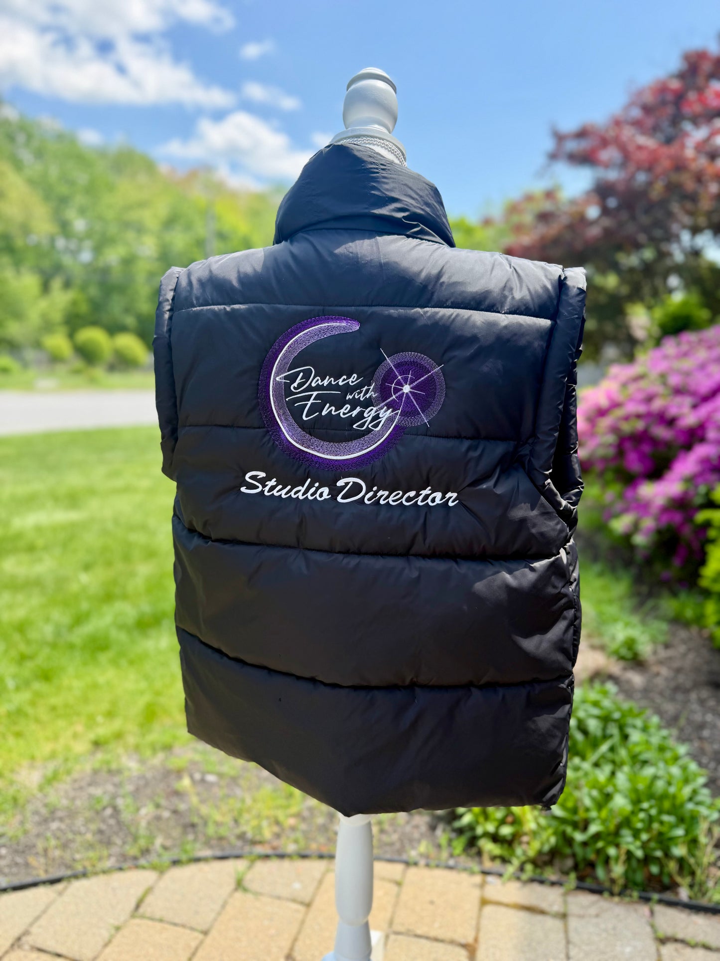 Dance with Energy Personalized Embroidered Vest