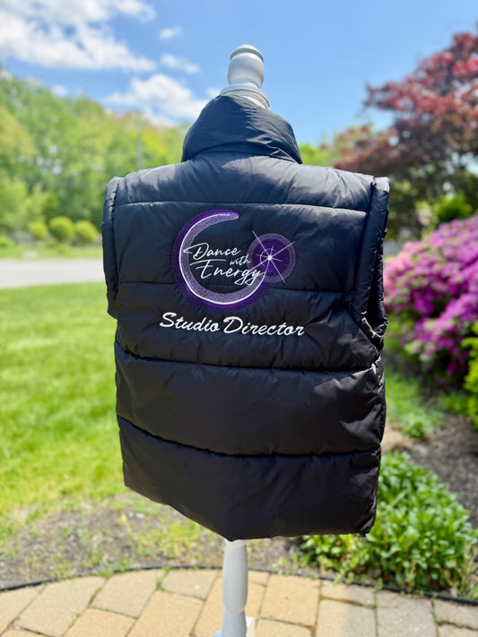 Dance with Energy Personalized Embroidered Vest