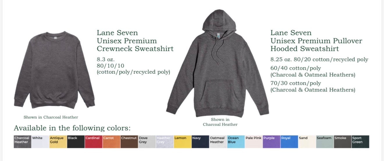 Sample photo is Oatmeal Heather