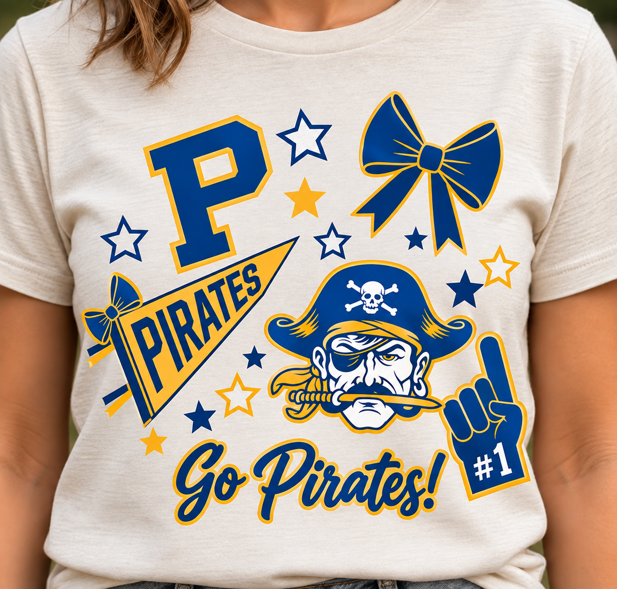 Hull Pirates Doodle Shirt