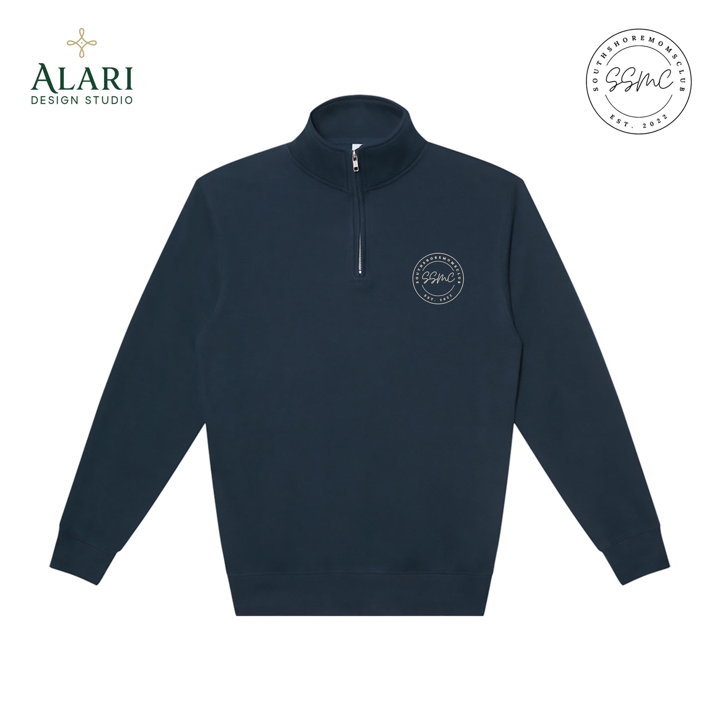 SSMC Embroidered Logo Quarter Zip