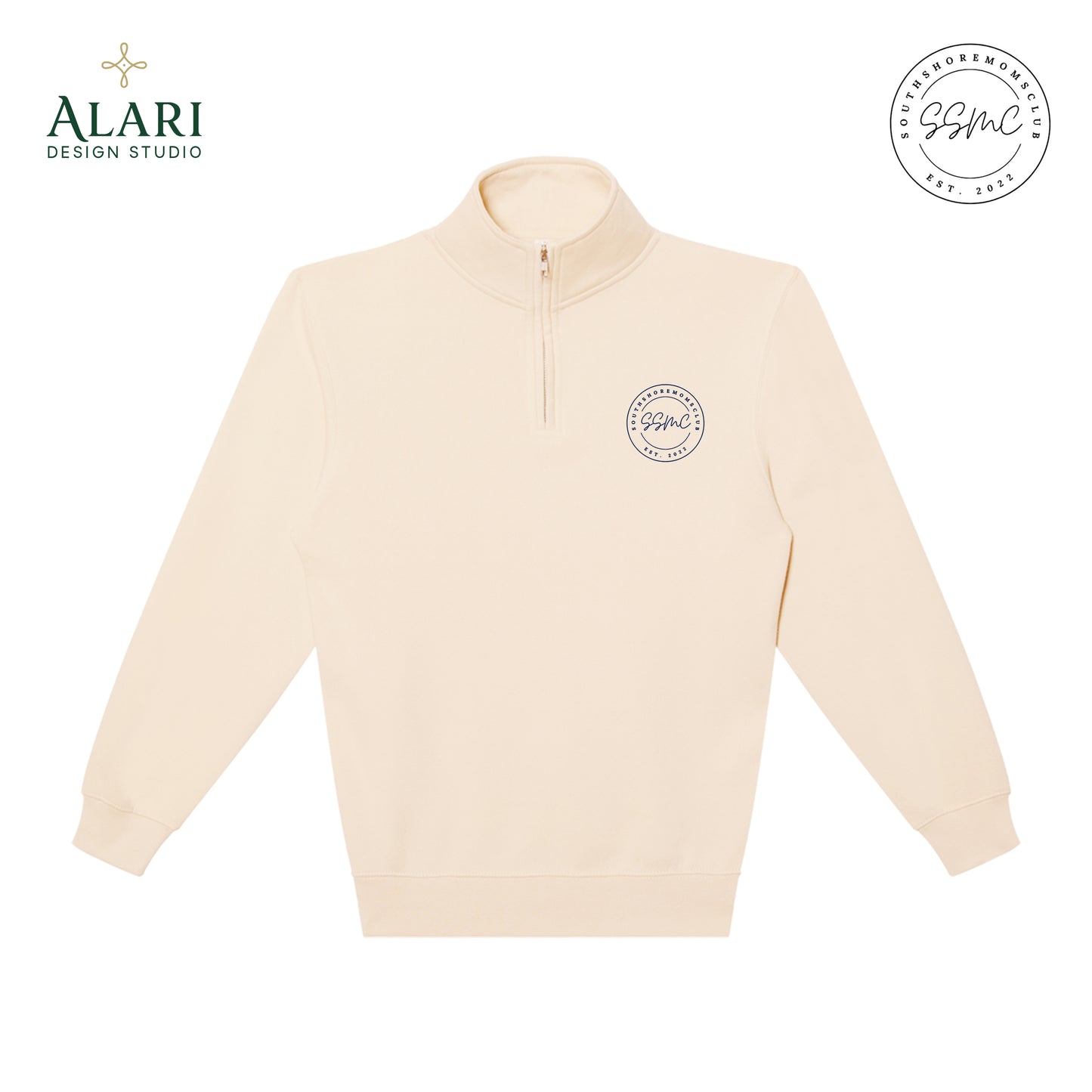 SSMC Embroidered Logo Quarter Zip