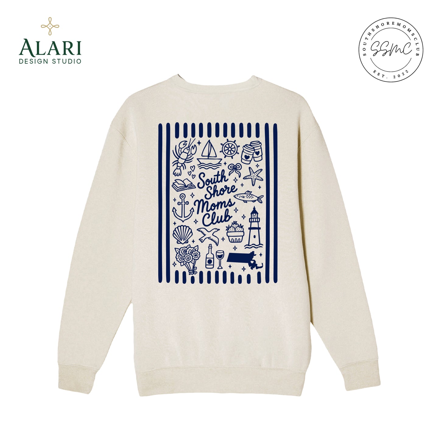 SSMC Doodle Crewneck