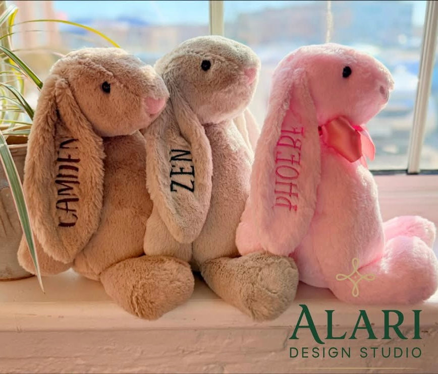 Embroidered Easter Bunny