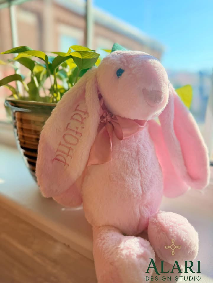 Embroidered Easter Bunny