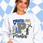 Hull Pirates Word Shirt