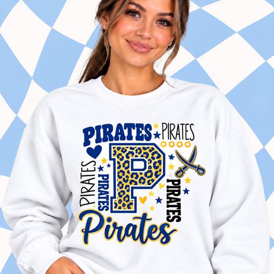 Hull Pirates Word Shirt