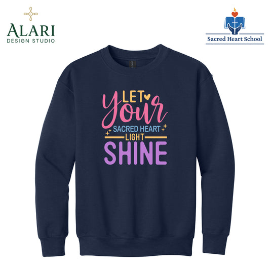 Sacred Heart Let your Light Shine Tee, Shirt, Sweatshirt