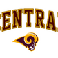 Embroidered Central Rams Sweatshirt/Mockneck