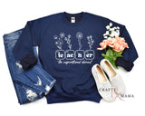 Teacher the inspirational element Sweatshirt