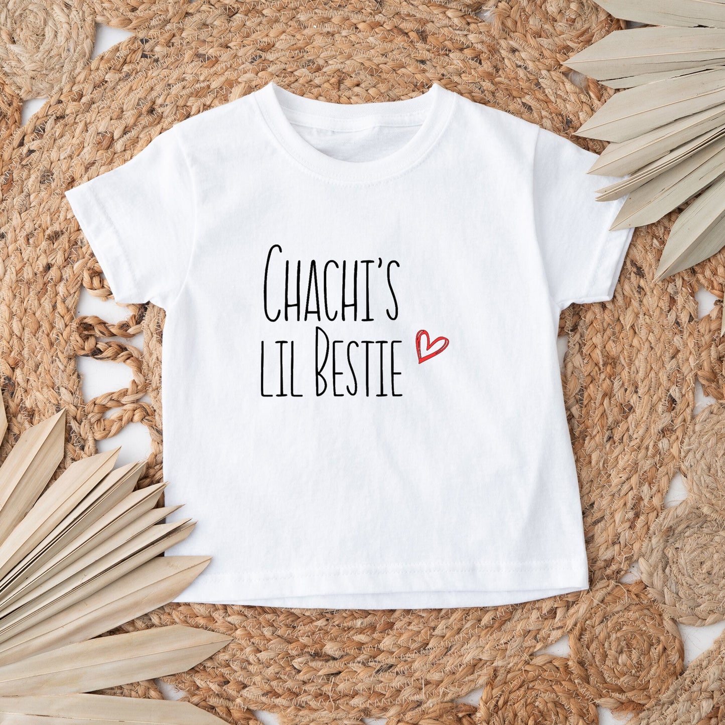 Personalized Auntie, Massi little bestie bodysuit or tee