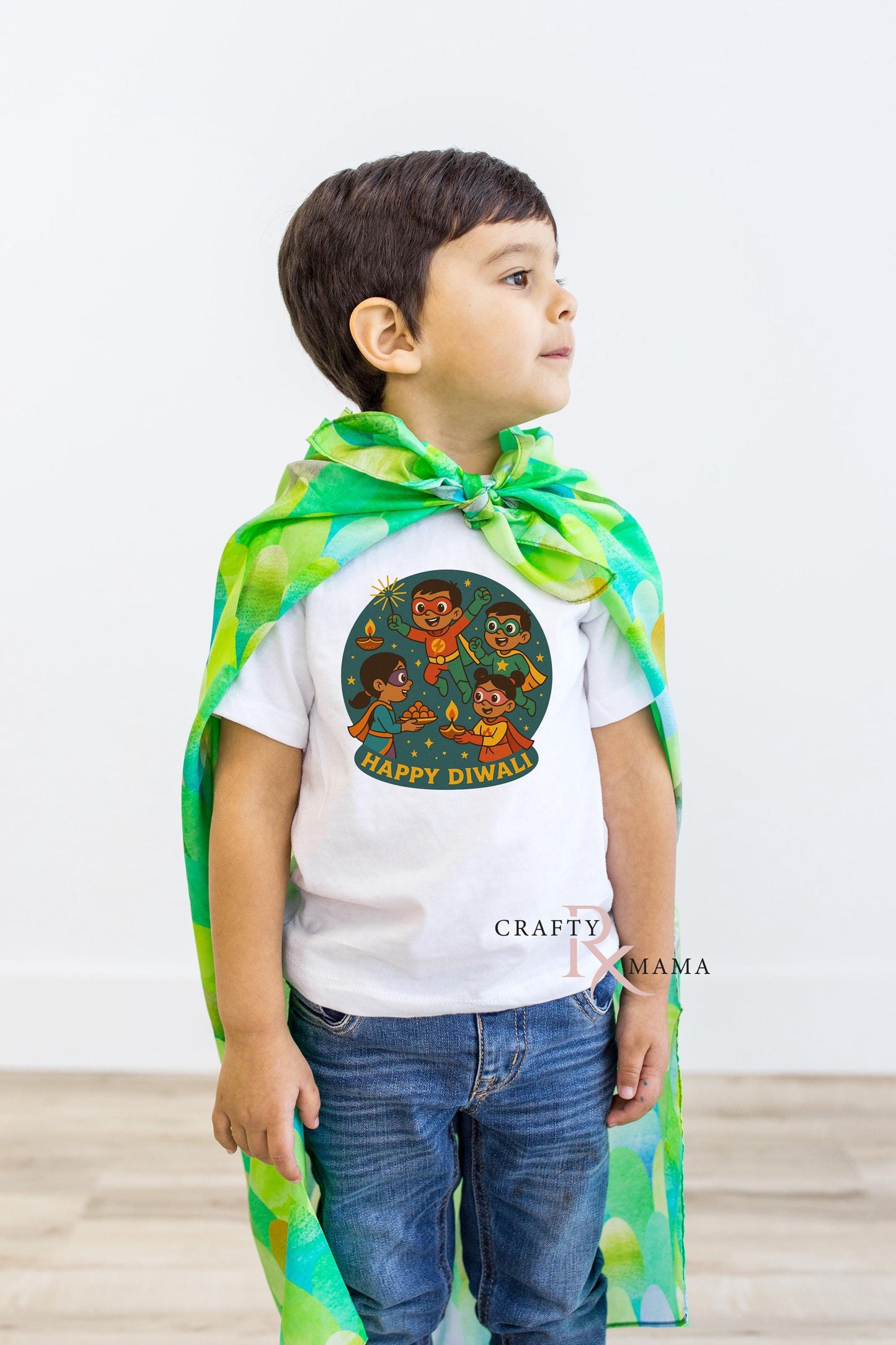 Diwali Super Heroes Tee
