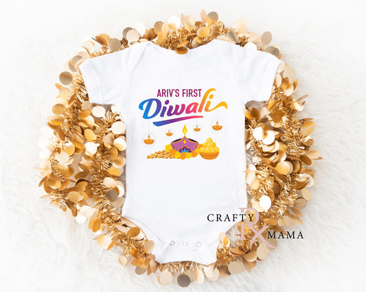 My First Diwali Bodysuit
