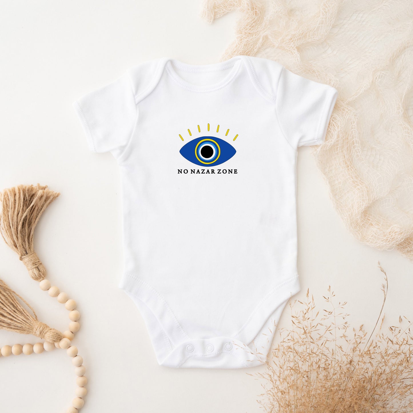 Nazar Be Gone Bodysuit, Tee