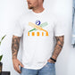 Team India Crossed Cricket Bat Tee