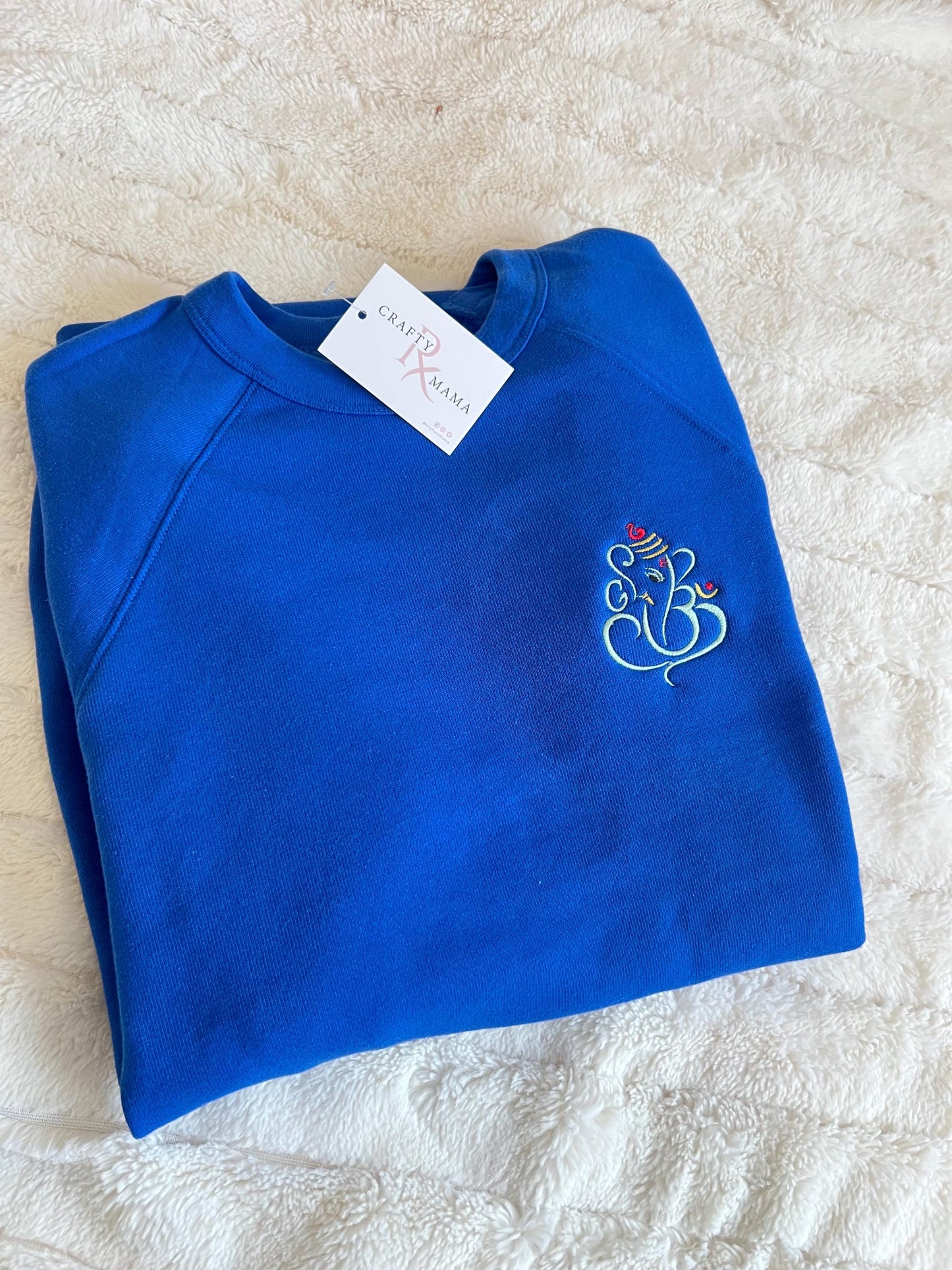 Embroidered Ganesh Sweatshirt