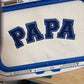 Custom embroidered Papa Sweatshirt with  sleeve