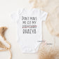 Personalized Bodyguard Didi  Bodysuit  or Tee