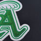 Embroidered Glitter Abington Green Waves Sweatshirt
