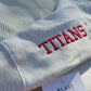 Embroidered Pembroke Titans sequin sweatshirt